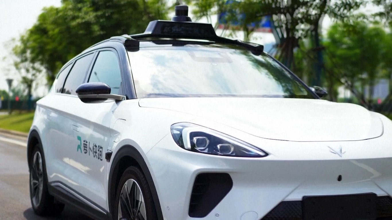 Armada yang terdiri dari hampir 500 taksi tanpa pengemudi Apollo Go sudah beroperasi di area pengujian di pusat kota Wuhan