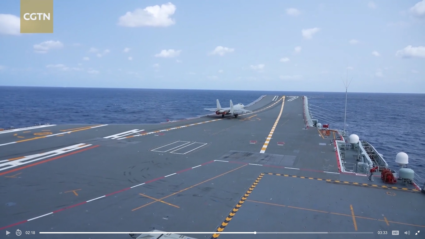 Dalam sebuah video yang disiarkan oleh China Central Television