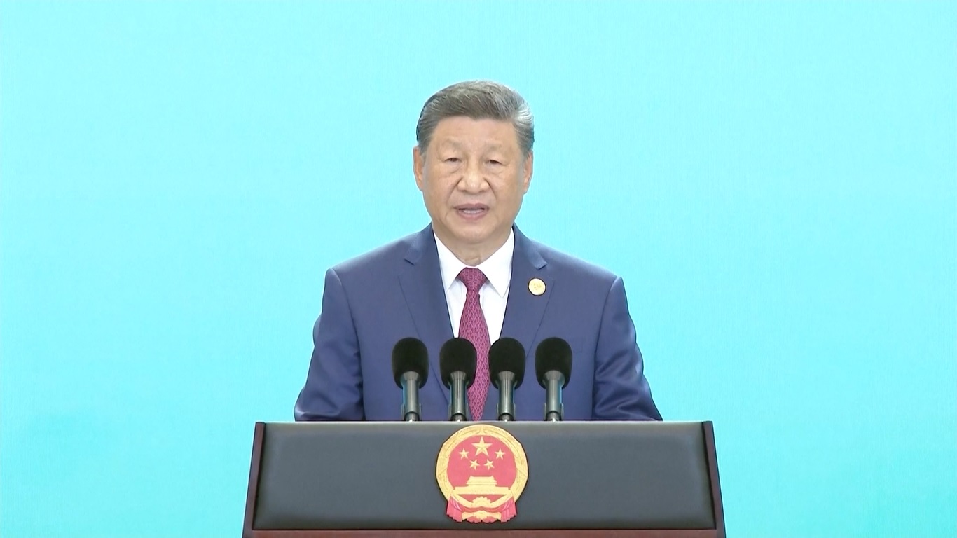 Xi Jinping Gelar Jamuan Selamat Datang bagi Tamu yang Hadir dalam KTT SCO 2025 di Tianjin