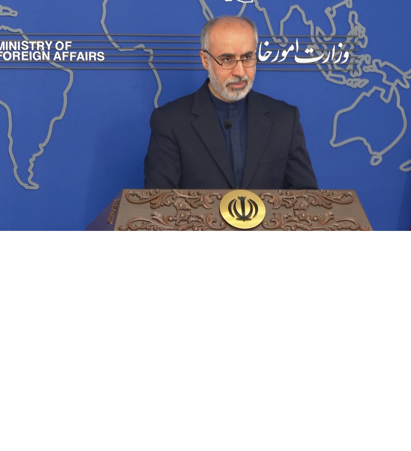 Kanaani mengatakan delegasi Iran akan berangkat ke Arab Saudi dalam beberapa hari ke depan untuk membuka kembali kedutaan dan konsulat mereka