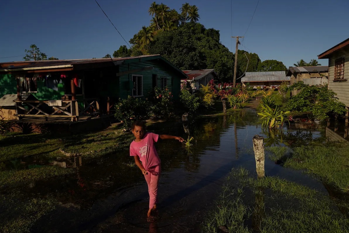 Kawasan ini telah mempersiapkan diri dengan cermat untuk menghadapi hari di mana mereka harus merelokasi desa-desa pesisir karena perubahan iklim