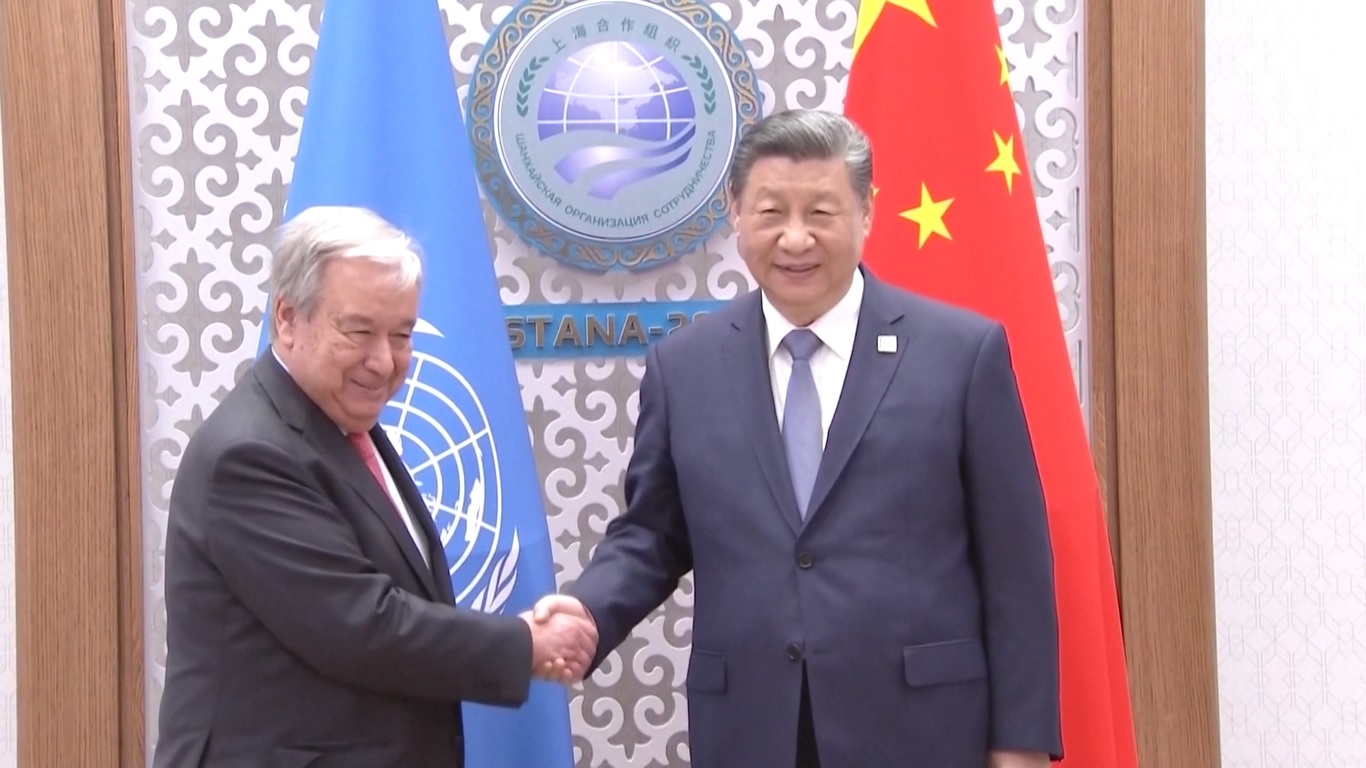 Xi menyampaikan pernyataan tersebut saat bertemu dengan Sekretaris Jenderal PBB