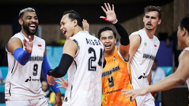 Pertandingan Jakarta Bhayangkara Presisi vs Foolad Sirjan Iranian dalam semifinal AVC Men's Club Volleyball Championship 2024 akan disiarkan langsung