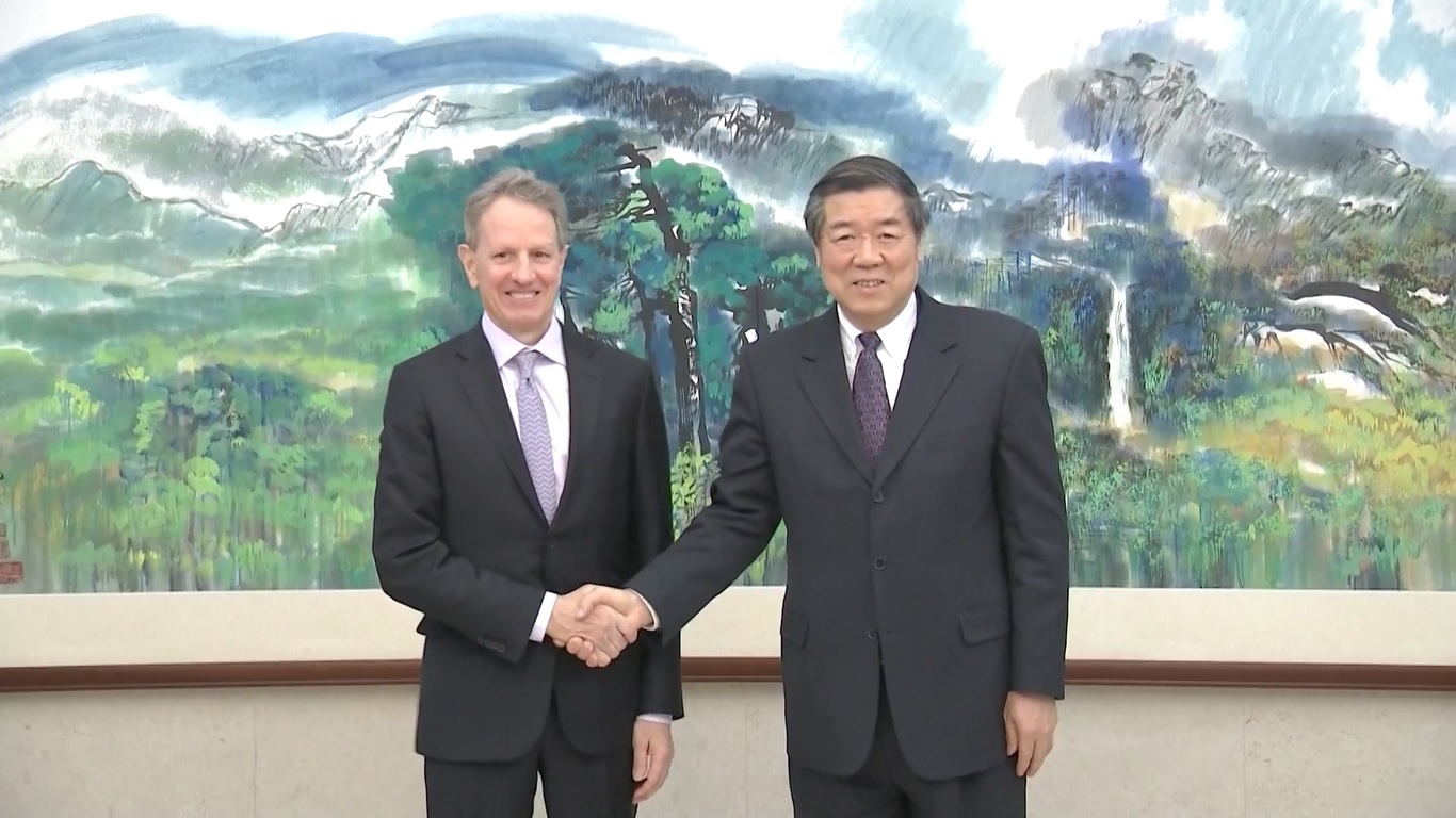 Kedua belah pihak bertukar pandangan mengenai hubungan Tiongkok-AS