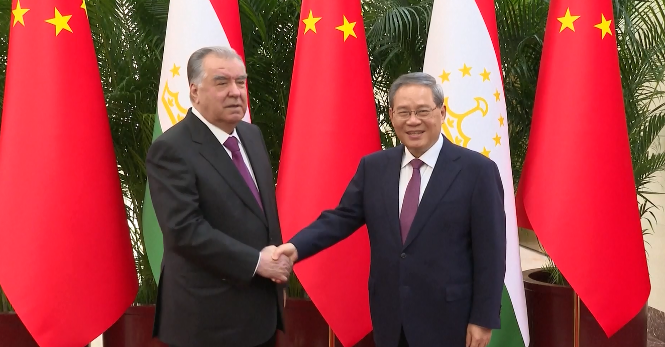 Perdana Menteri Tiongkok Bertemu dengan Presiden Tajikistan Bahas Hubungan Bilateral