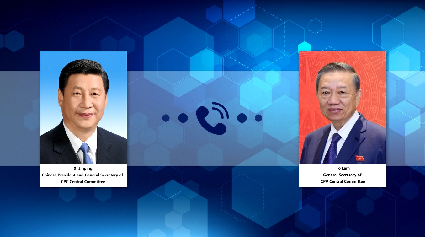 Xi Jinping Adakan Pembicaraan Telepon dengan To Lam dari Vietnam mengenai Hubungan Bilateral