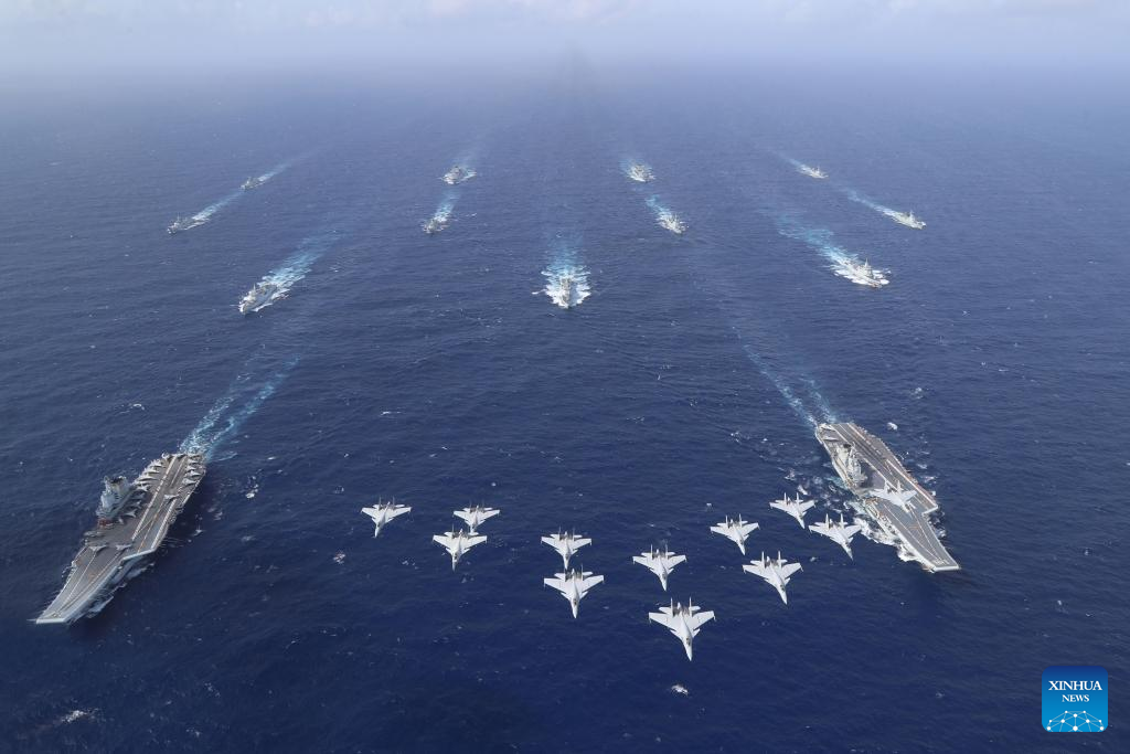 Latihan ini bertujuan untuk meningkatkan kemampuan tempur terpadu formasi kapal induk dan merupakan bagian dari pelatihan tempur reguler dengan formasi kapal induk Liaoning
