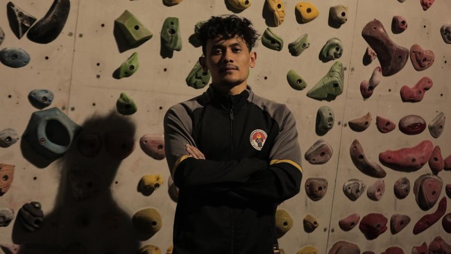 Rahmad Adi Mulyono dan Veddriq Leonardo yang menjadi andalan di nomor speed putra dalam olahraga panjat tebing bakal beraksi pada hari ini