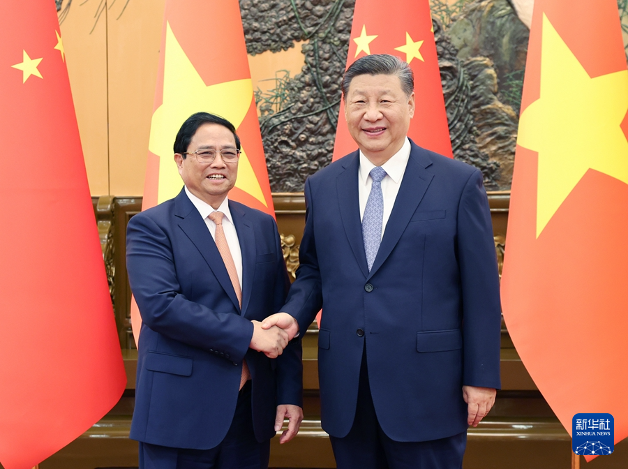 Presiden Tiongkok Xi Jinping hari Rabu kemarin (26/06) di Balai Agung Rakyat Beijing menemui Perdana Menteri Vietnam Pham Minh Zheng yang sedang menghadiri Forum Davos Musim Panas di Beijing