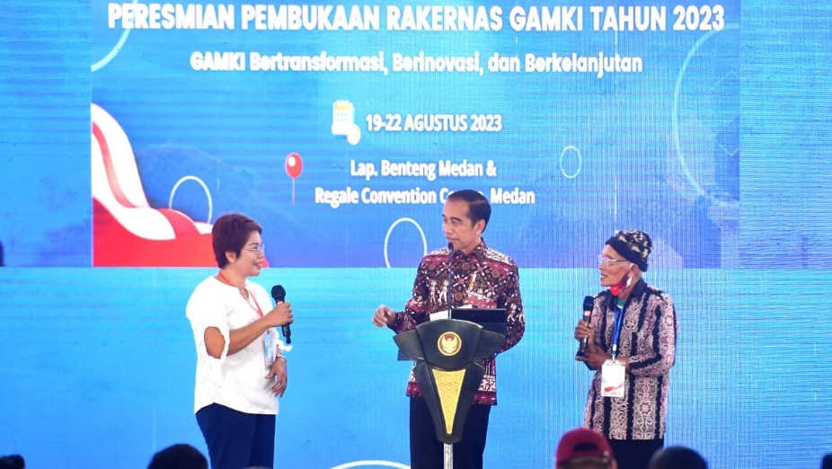 Kepala Negara menyebut bahwa peluang tersebut terlihat dari potensi besar yang dimiliki oleh Indonesia