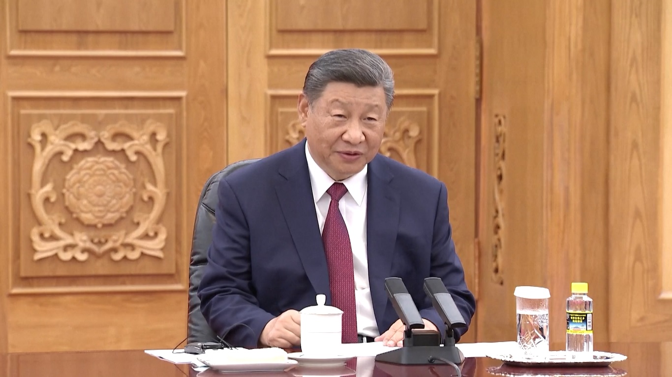 Xi mencatat bahwa Touadera telah melakukan kunjungan ke sejumlah kota di Tiongkok