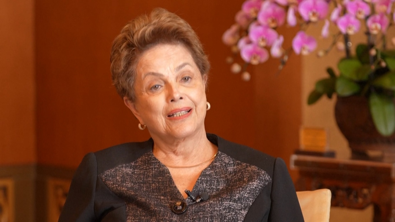 Pernyataan Rousseff ini disampaikan dalam sebuah wawancara dengan China Global Television Network (CGTN)