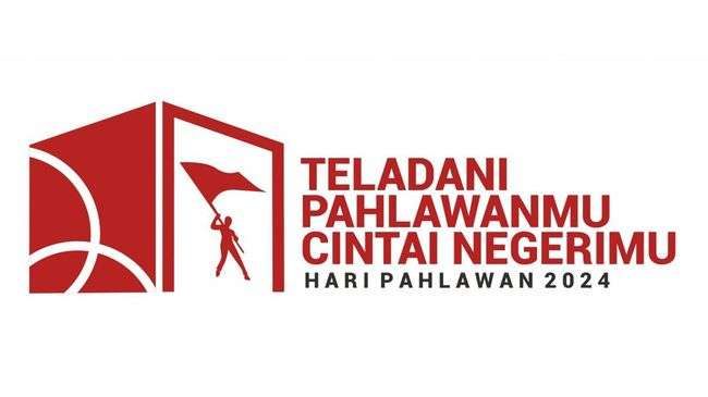 Dengan tema dan logo baru Hari Pahlawan 2024