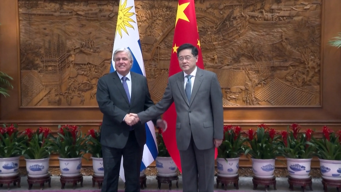 Qin mengatakan hubungan antara Tiongkok dan Uruguay telah memasuki tahap perkembangan yang matang dan mantap