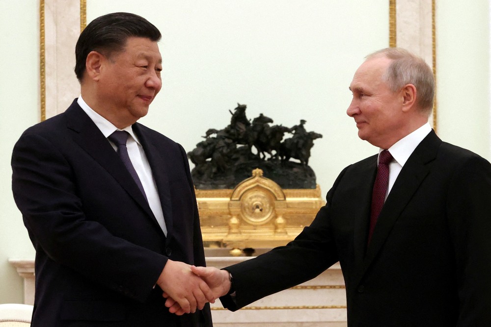 Presiden Rusia Vladimir Putin mengatakan negaranya dan Tiongkok akan saling melengkapi dalam pengembangan teknologi canggih