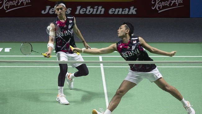 Final Indonesia Open 2024 sama sekali tak diikuti wakil tuan rumah Absennya atlet Indonesia dalam partai puncak jadi alarm bahaya jelang Olimpiade 2024