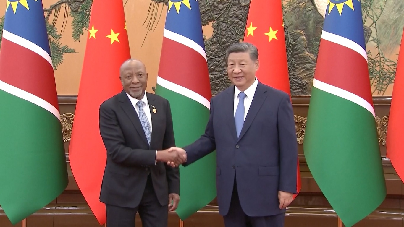 Mbumba berada di Beijing untuk menghadiri KTT Forum Kerja Sama Tiongkok-Afrika 2024 atau Forum on China-Africa Cooperation (FOCAC)
