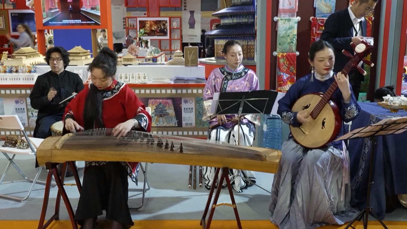 Empat zona pameran telah disiapkan