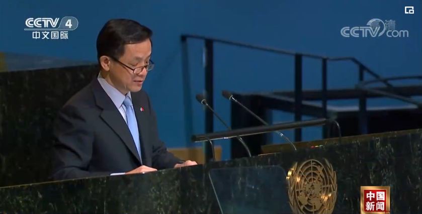 Deputi Wakil Tetap Tiongkok untuk PBB Dai Bing hari Senin kemarin (5/8) menyampaikan pidato dalam sidang DK PBB terkait masalah Sudan