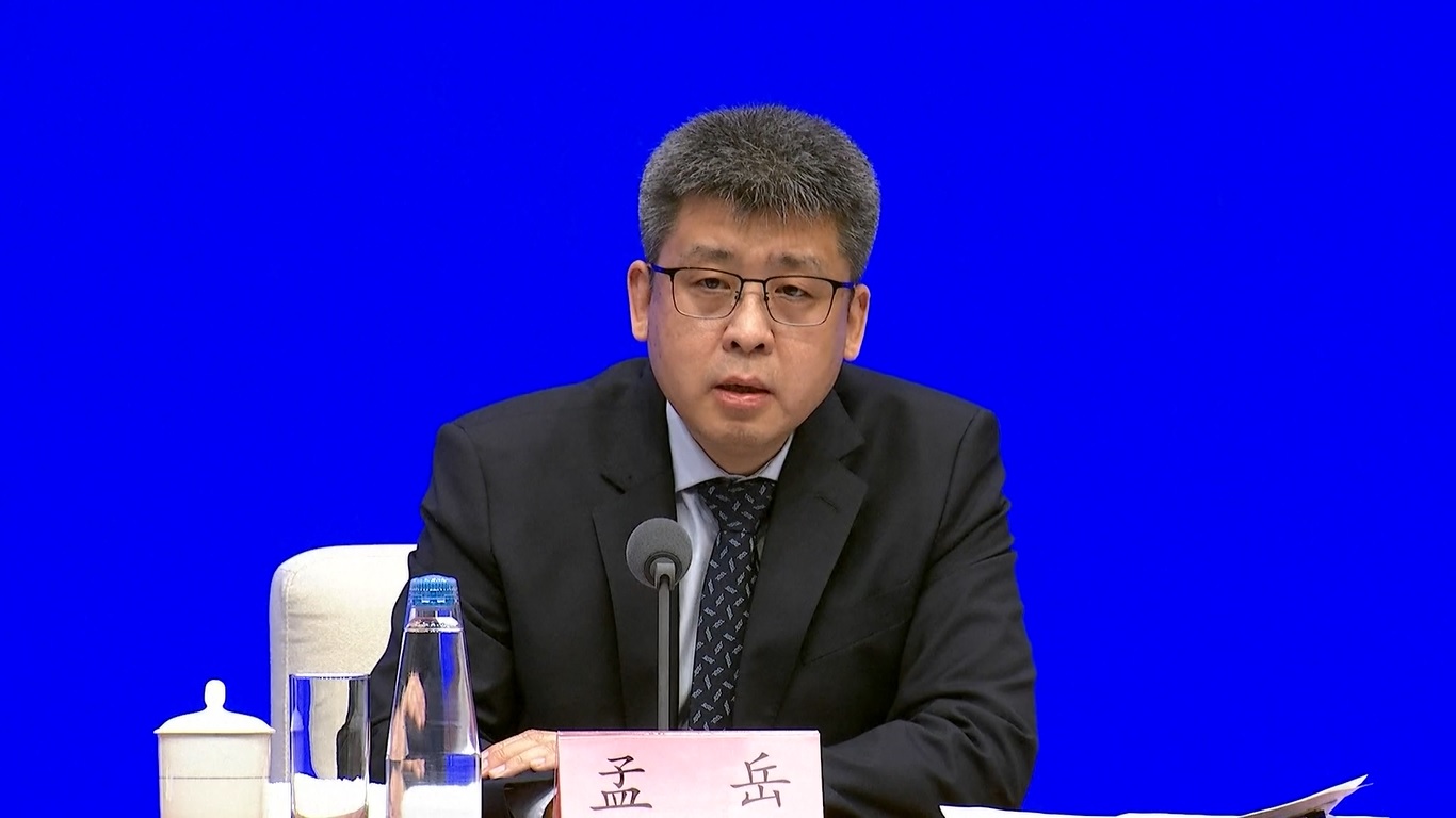 Pada jumpa pers di Beijing