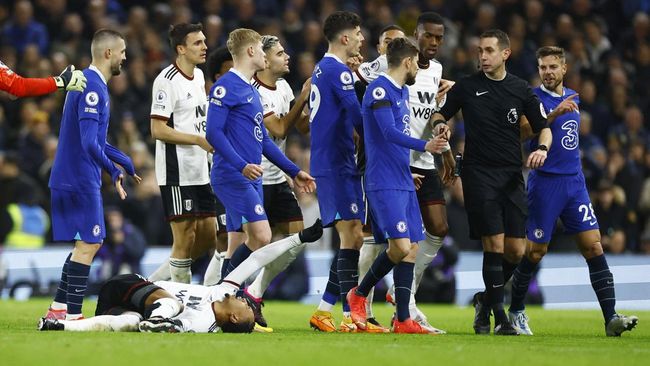 Chelsea menghadapi Fulham dalam laga Liga Inggris di Stamford Bridge