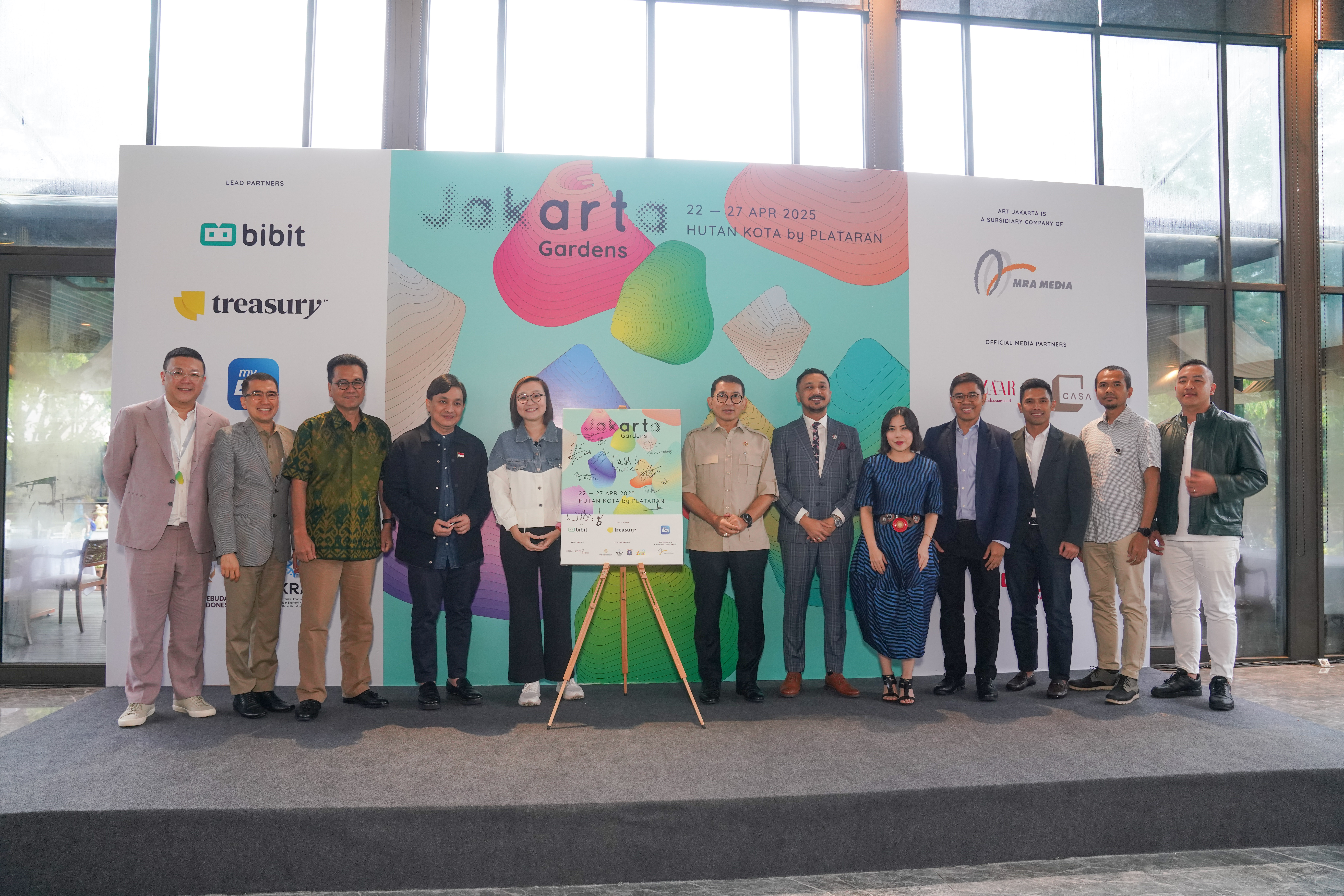 Acara dibuka secara resmi oleh Menteri Kebudayaan Fadli Zon