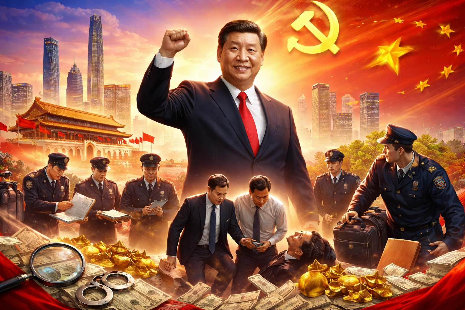 Opini : Anti-Korupsi ala Xi Jinping Fondasi Kekuatan Tiongkok Jadi Pemimpin Global Melampaui AS dan Barat