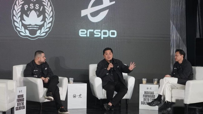 Ketua Umum PSSI Erick Thohir tidak ingin federasi sepak bola Indonesia cengeng dan manja dalam urusan pendanaan