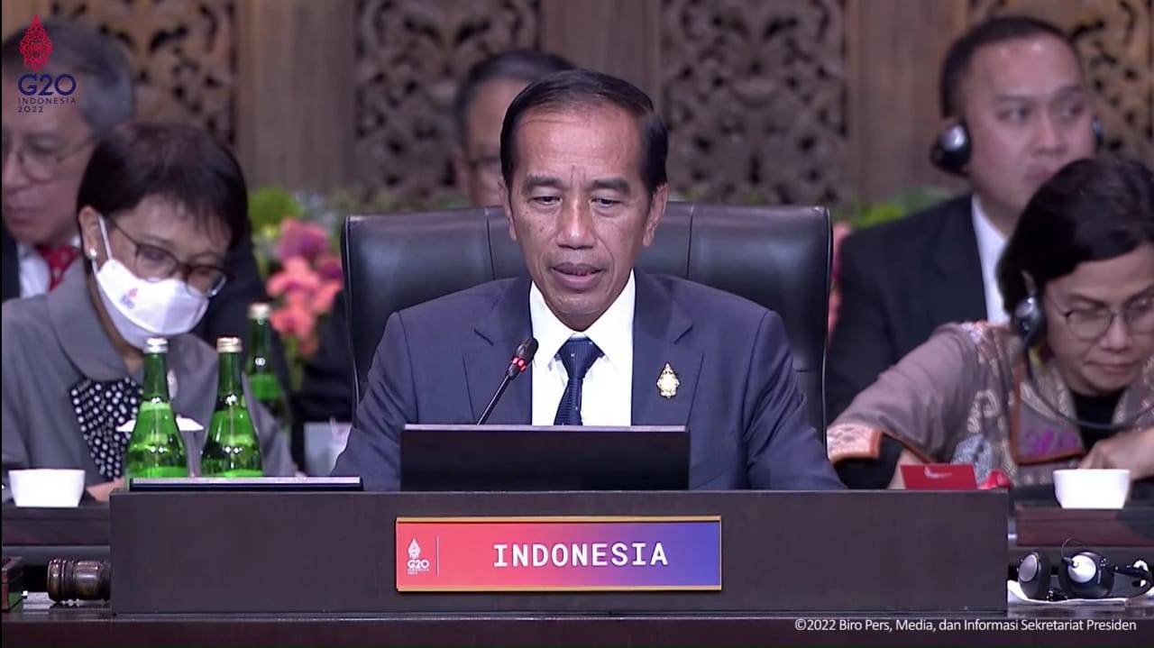 Presiden Joko Widodo (Jokowi) mengajak negara-negara anggota G20 untuk selalu siap siaga menyelamatkan nyawa dan perekonomian dunia