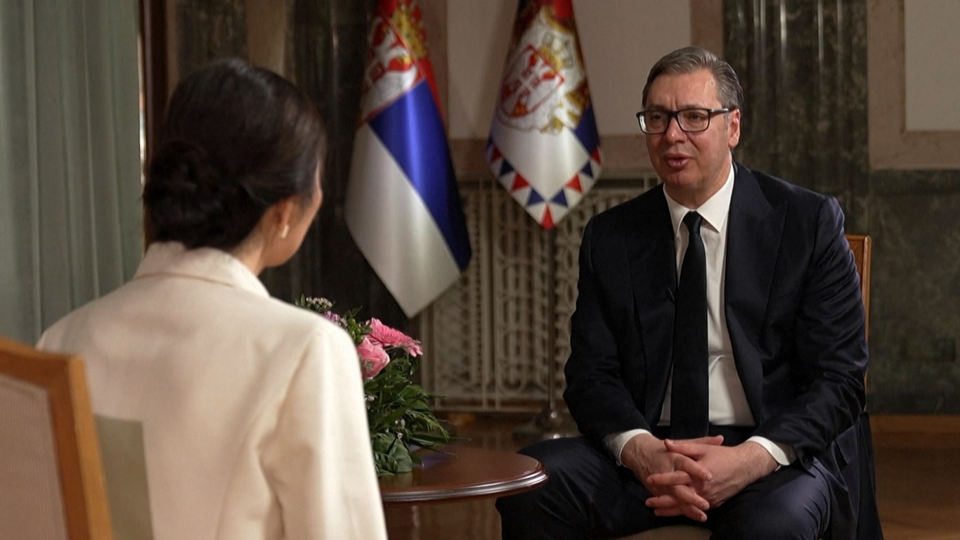 Presiden Serbia itu membuat pernyataan tersebut dalam sebuah wawancara eksklusif dengan China Central Television (CCTV) di Beograd pada hari Rabu (1/5)