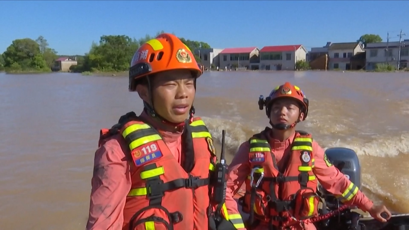 Hujan deras baru-baru ini menyebabkan tiga tanggul di Kabupaten Xiangtan jebol