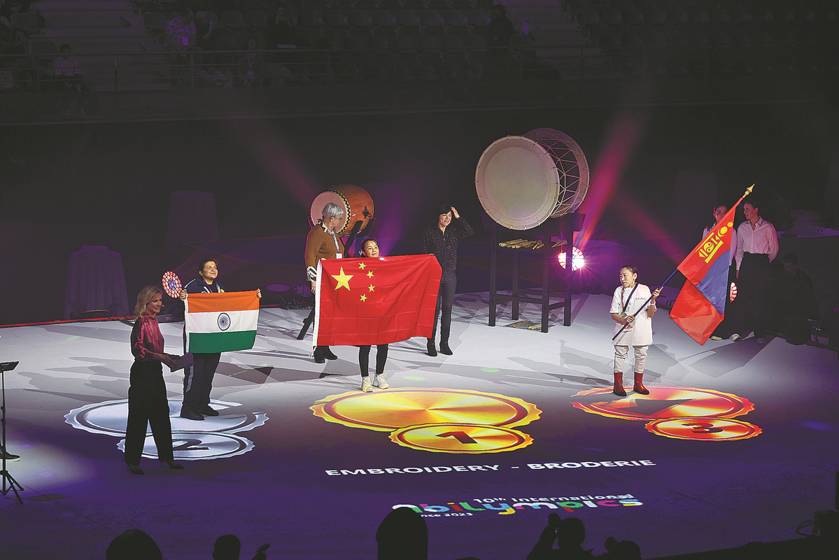 Delegasi Tiongkok baru-baru ini meraih enam medali emas