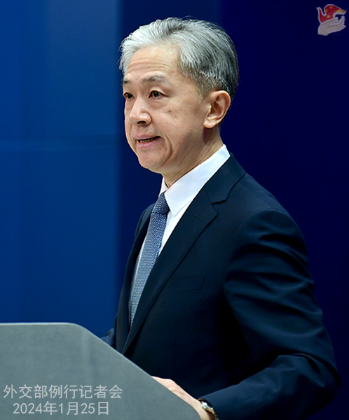 Juru bicara Kementerian Luar Negeri Tiongkok Wang Wenbin dalam konferensi pers hari Kamis kemarin (25/01) menyatakan Tiongkok bersedia bersama dengan berbagai negara di dunia terus memperdalam kerja sama internasional “Sabuk dan Jalan”