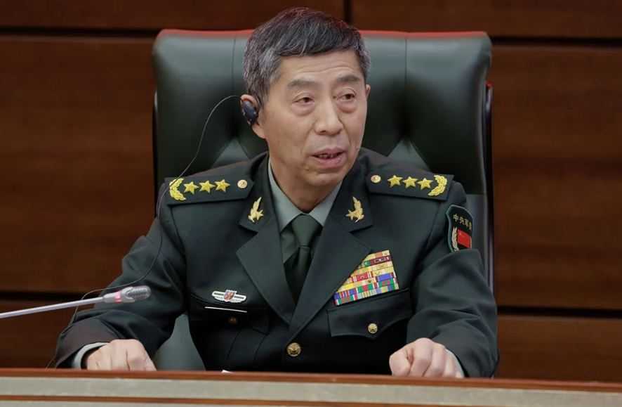 Menteri Pertahanan Tiongkok Li Shangfu pada KTT keamanan Dialog Shangri-La di Singapura