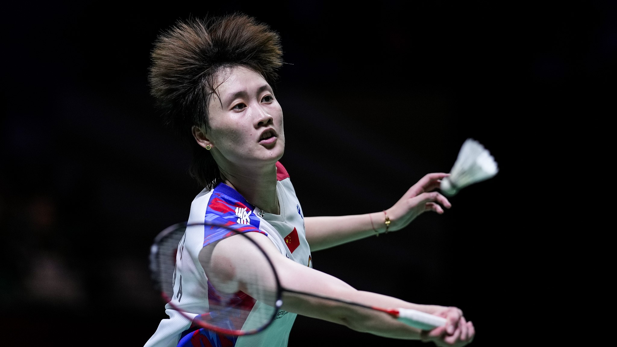 Sebagai peraih medali emas tunggal putri bulu tangkis dari Olimpiade Tokyo yang tertunda pandemi pada tahun 2021 Chen Yufei pebulutangkis Tiongkok siap untuk mempertahankan gelarnya di Paris 2024