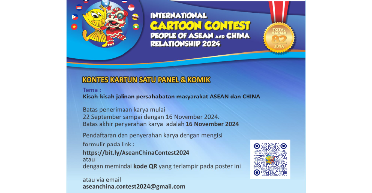 Kontes ini terinspirasi dari pencanangan tahun Pertukaran Antar Masyarakat ASEAN-Tiongkok 2024