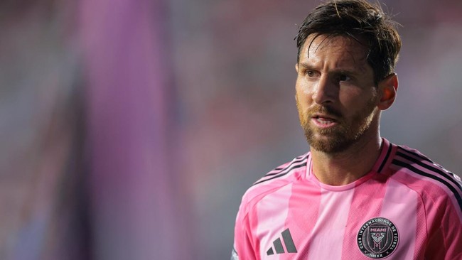 Momen Messi Maki-maki Lawan Saat Inter Miami Hajar Atlas