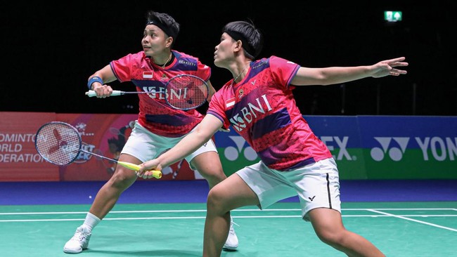 Indonesia berhasil mengirimkan delapan wakil yang akan tampil di babak perempat final All England 2023