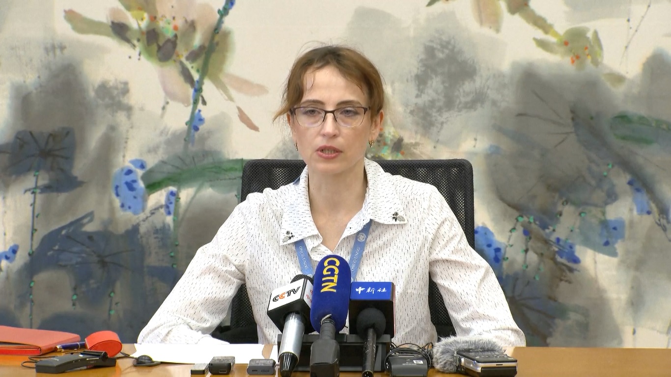 Saat bertemu dengan pers di Beijing setelah kunjungannya