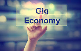 Alasan ketiga dari minimnya peluang kerja di masa mendatang adalah gig economy