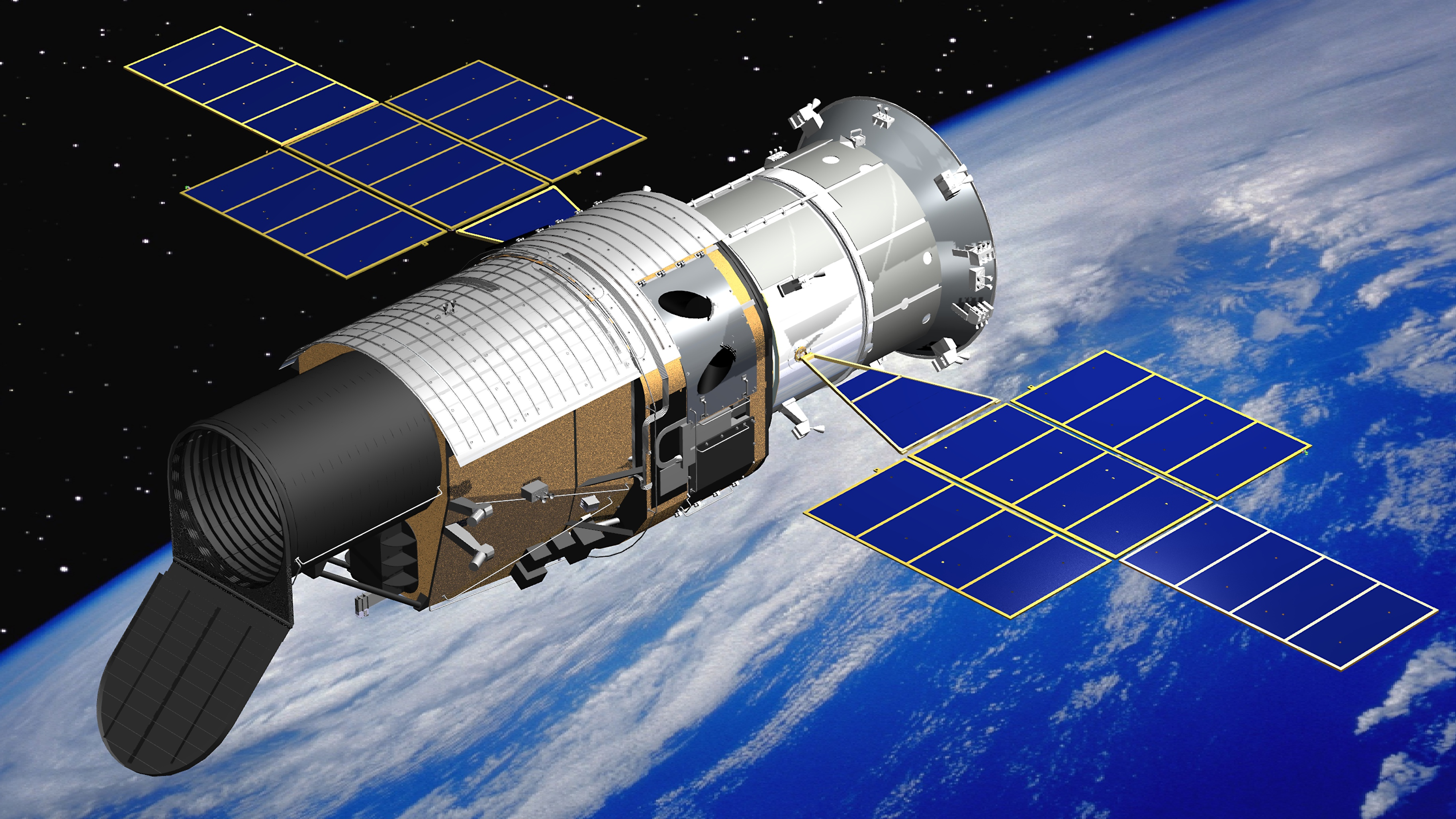 iongkok saat ini sedang mengembangkan teleskop survei luar angkasa skala besar yang diharapkan membawa hasil ilmiah perintis setelah ditempatkan di orbit di samping stasiun luar angkasa