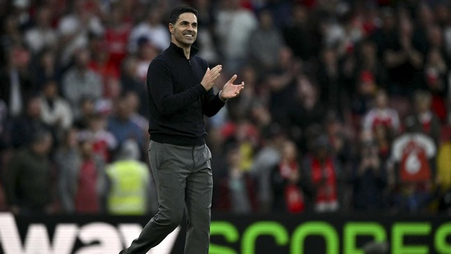 Arteta Bicara Peluang Juara Liga Inggris usai Arsenal Hajar Fulham 3-0