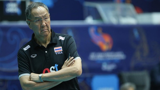 Pelatih timnas voli Thailand Park Ki Won buka suara setelah timnya dibantai Timnas Voli Indonesia dalam perebutan peringkat sembilan Kejuaraan Voli Asia 2023 di Iran