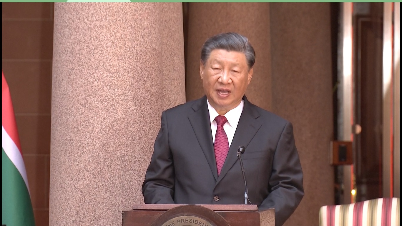 Xi mengatakan bahwa dia dan Ramaphosa sepakat bahwa Tiongkok dan Afrika Selatan harus menjadi mitra strategis dengan rasa saling percaya yang tinggi