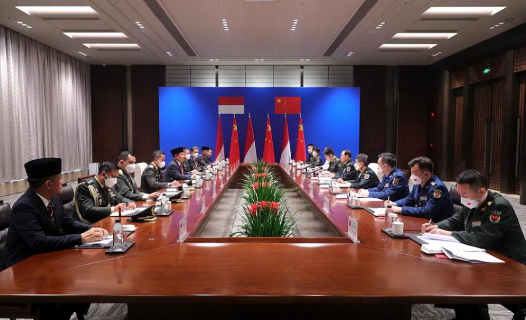 Dalam pertemuan ini Menhan Prabowo menyampaikan apresiasi kepada Penasihat Negara RRT dan Menteri Pertahanan