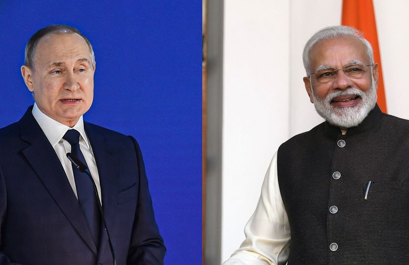 Presiden Rusia Vladimir Putin dan Perdana Menteri India (PM) Narendra Modi pada Jumat (16/12) membahas prospek kerja sama praktis di bidang saling investasi