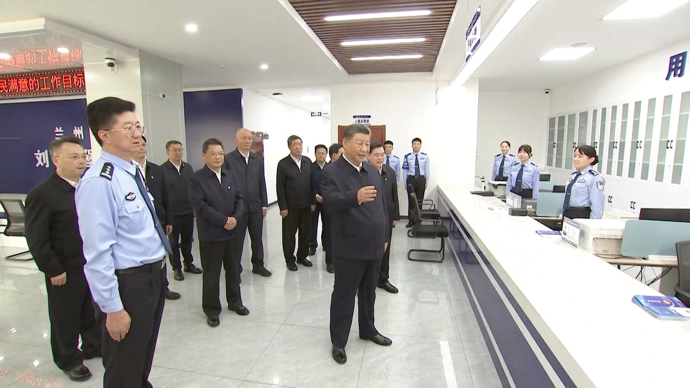 Selama pemeriksaan di kota tersebut