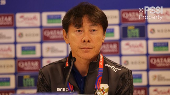 Shin Tae Yong menepis anggapan Timnas Indonesia tidak serius berlatih untuk laga melawan Bahrain di babak ketiga Kualifikasi Piala Dunia 2026