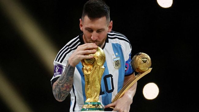 Paris Saint-Germain (PSG) diklaim tidak akan memberikan penghormatan untuk Lionel Messi sebagai juara Piala Dunia 2022 bersama Argentina di Stadion Parc des Princes