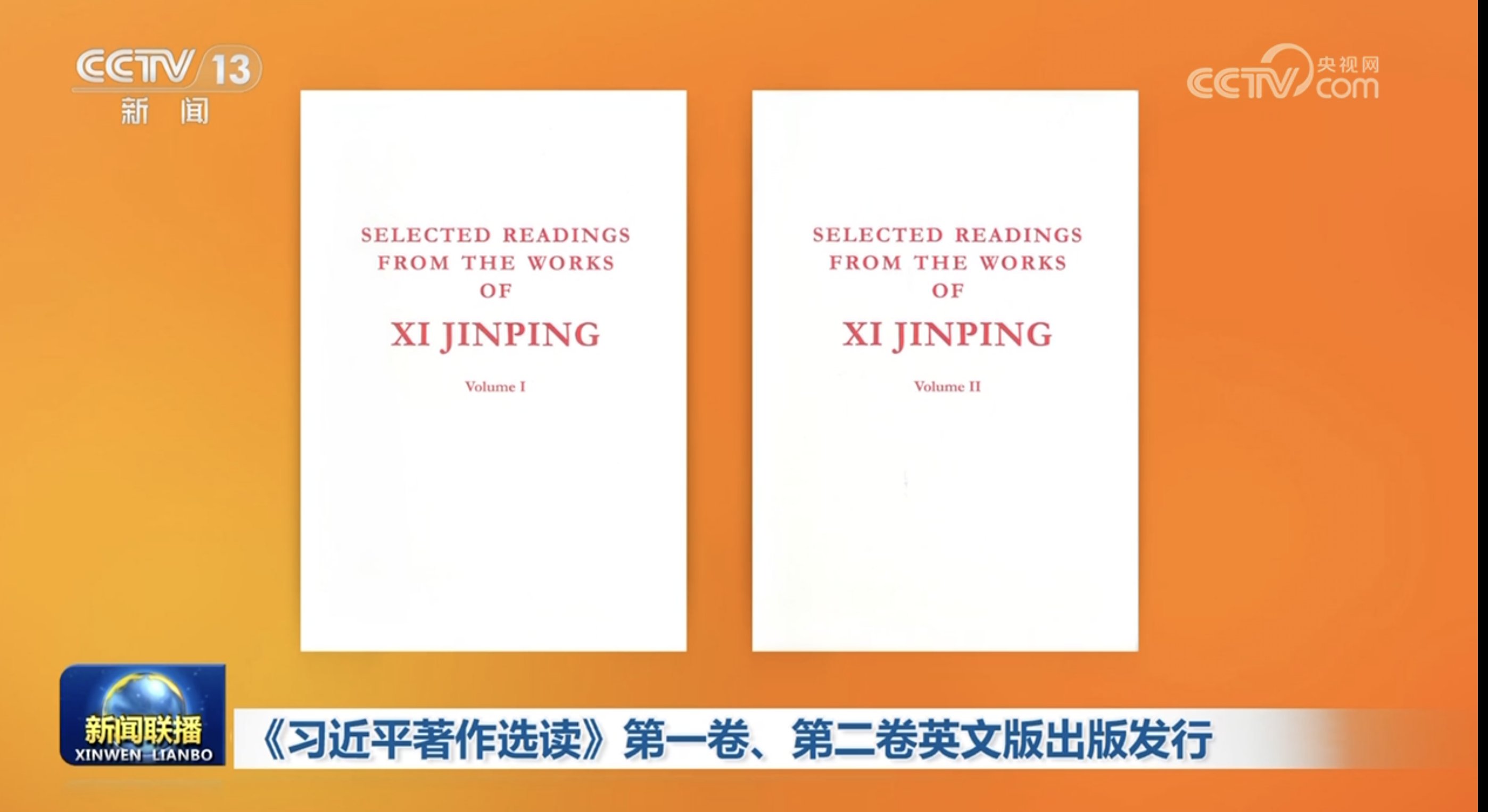 Kedua jilid tersebut terdiri dari 146 item dari karya penting Xi Jinping